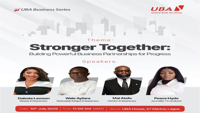 UBA Business Series Targets MSMEs' Growth Via Partnerships Building 1 UBA Business Series Targets MSMEs' Growth Via Partnerships Building