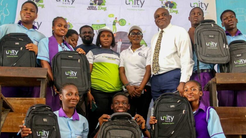 Unity Bank Md Tasks Youths On Savings Culture