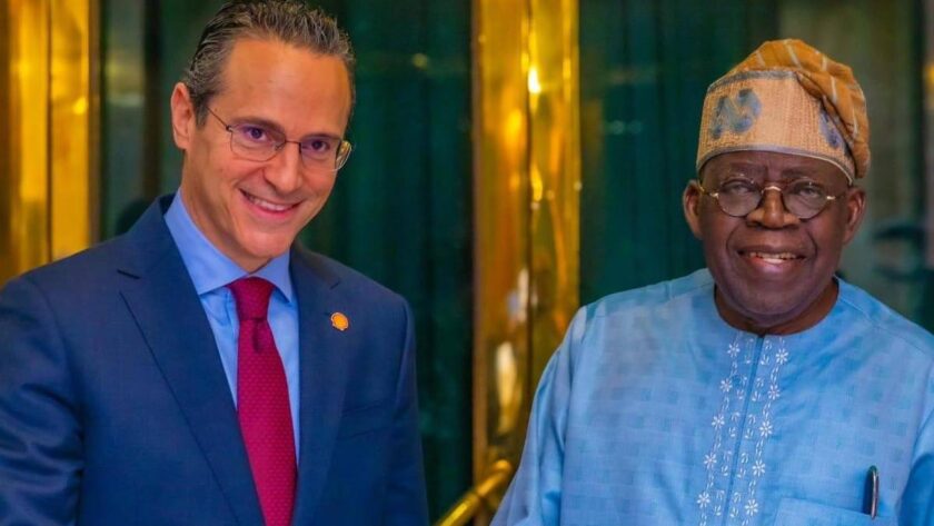 Shell CEO Lauds Tinubu for Boosting Nigeria’s Investment Climate