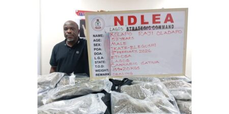 NDLEA Arrests Trans Fortress CEO for Allegedly Leading Drug Cartel NDLEA Arrests Trans Fortress CEO for Allegedly Leading Drug Cartel