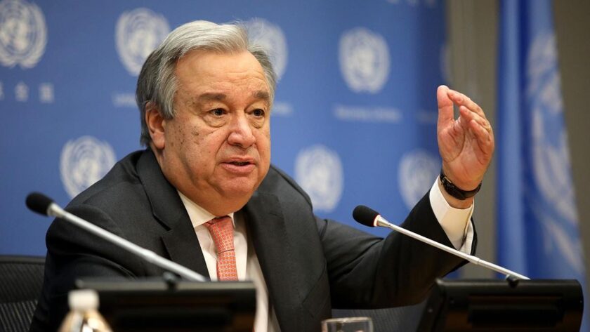 Guterres Calls For Immediate Release Of Detained 118 Un Staff