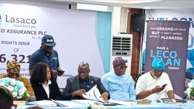 Lasaco Assurance Launches N18.47bn Rights Issue