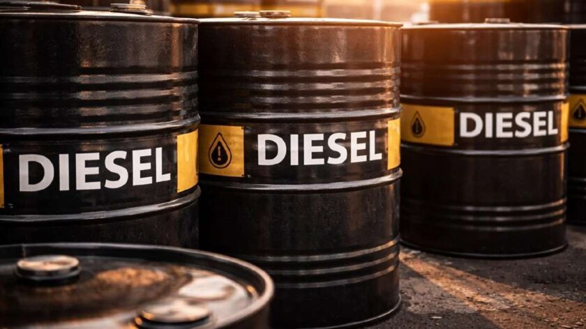Russia Bans Diesel Exports over Domestic Shortage