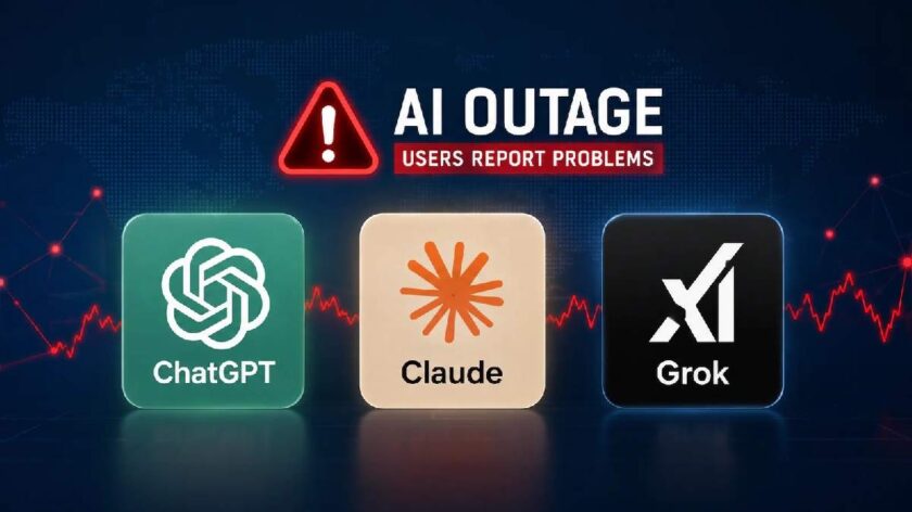 ChatGPT, Claude, Grok Others Down as AI Bots Malfunction