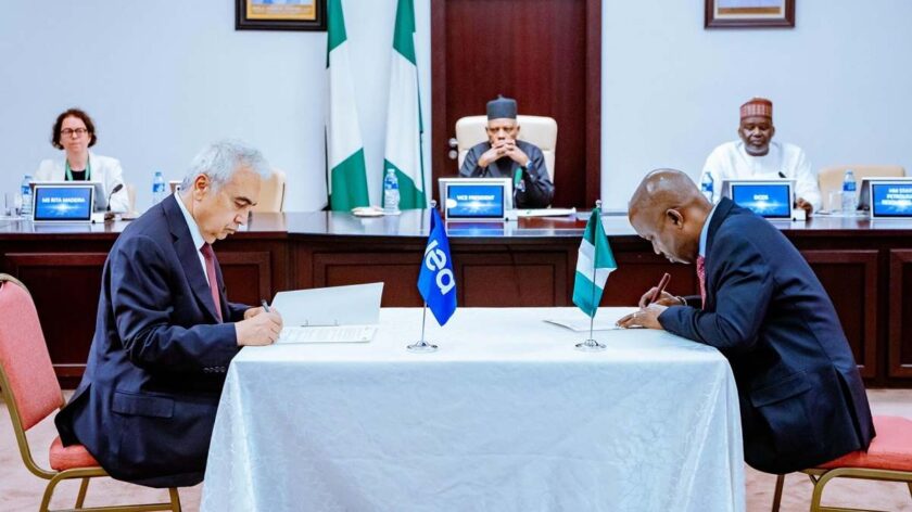 Nigeria, IEA Sign Energy Data Partnership
