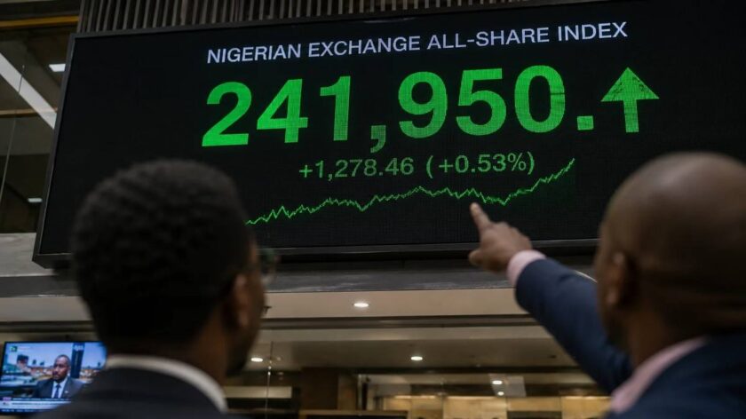 Market Index Soars as Nigerian Exchange Inches Near N165trn Market Index Soars as Nigerian Exchange Inches Near N165trn