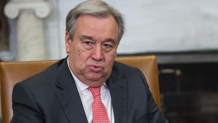 UN chief António Guterres condemns new U.S. sanctions on ICC
